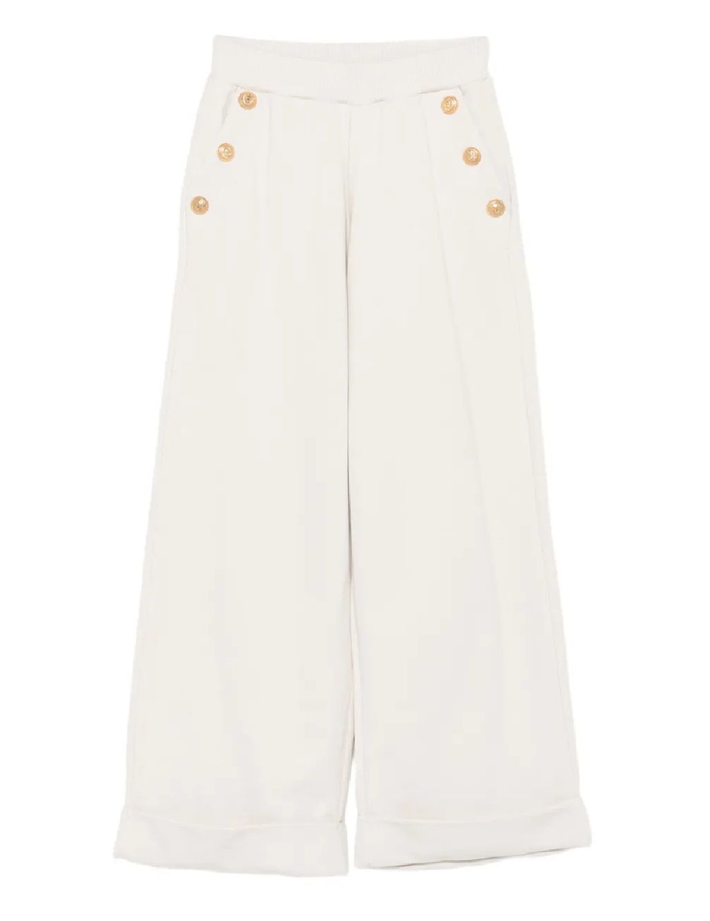 FENDI KIDS Washed Denim Pants - FW24 Collection: Stylish
